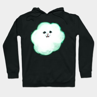 Cute cloudy face cat Hoodie